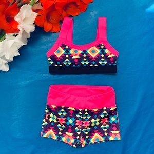 Gymnastic set size 4/5. Tribal gymnastic set.